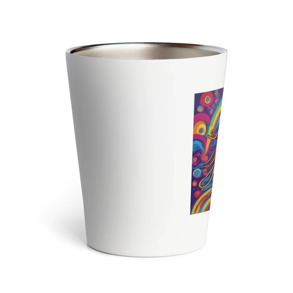 mizu163のドレッドくん Thermo Tumbler