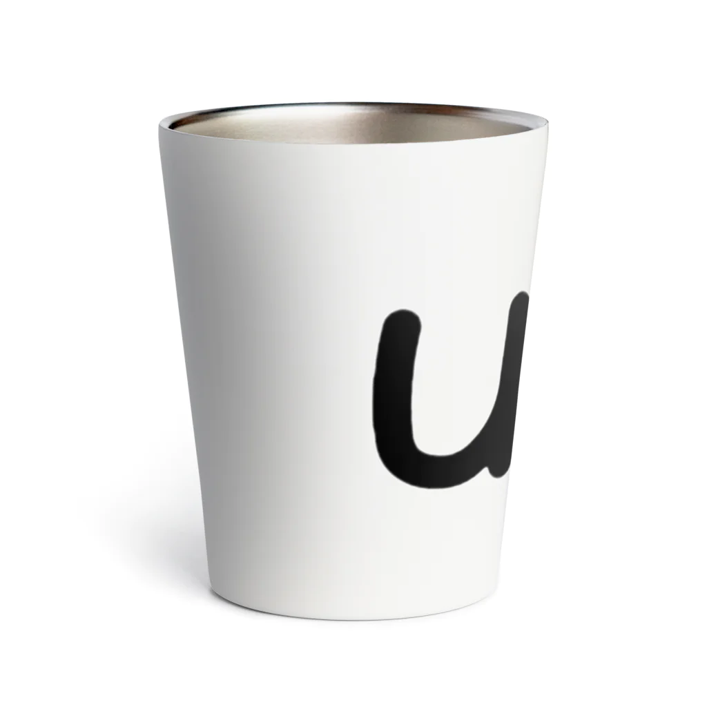 unoのUNOロゴ×ドットビキニヒップ Thermo Tumbler