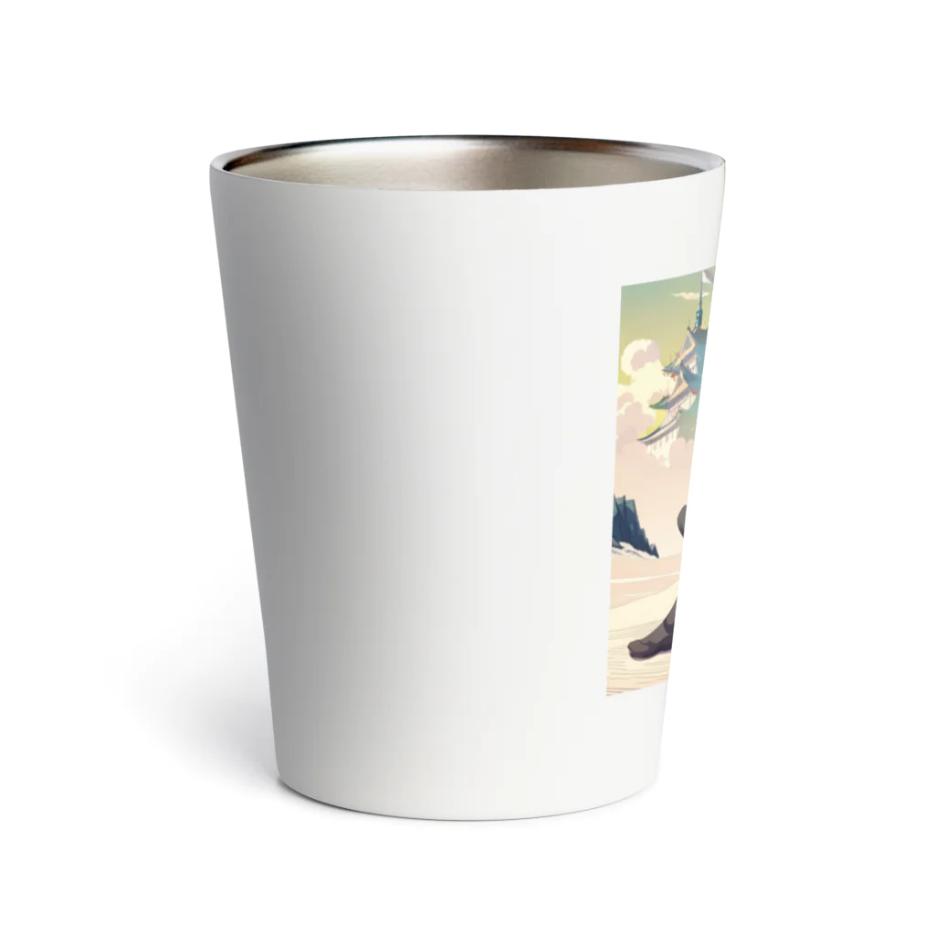 AI美女王国のドット絵ひまりちゃん Thermo Tumbler