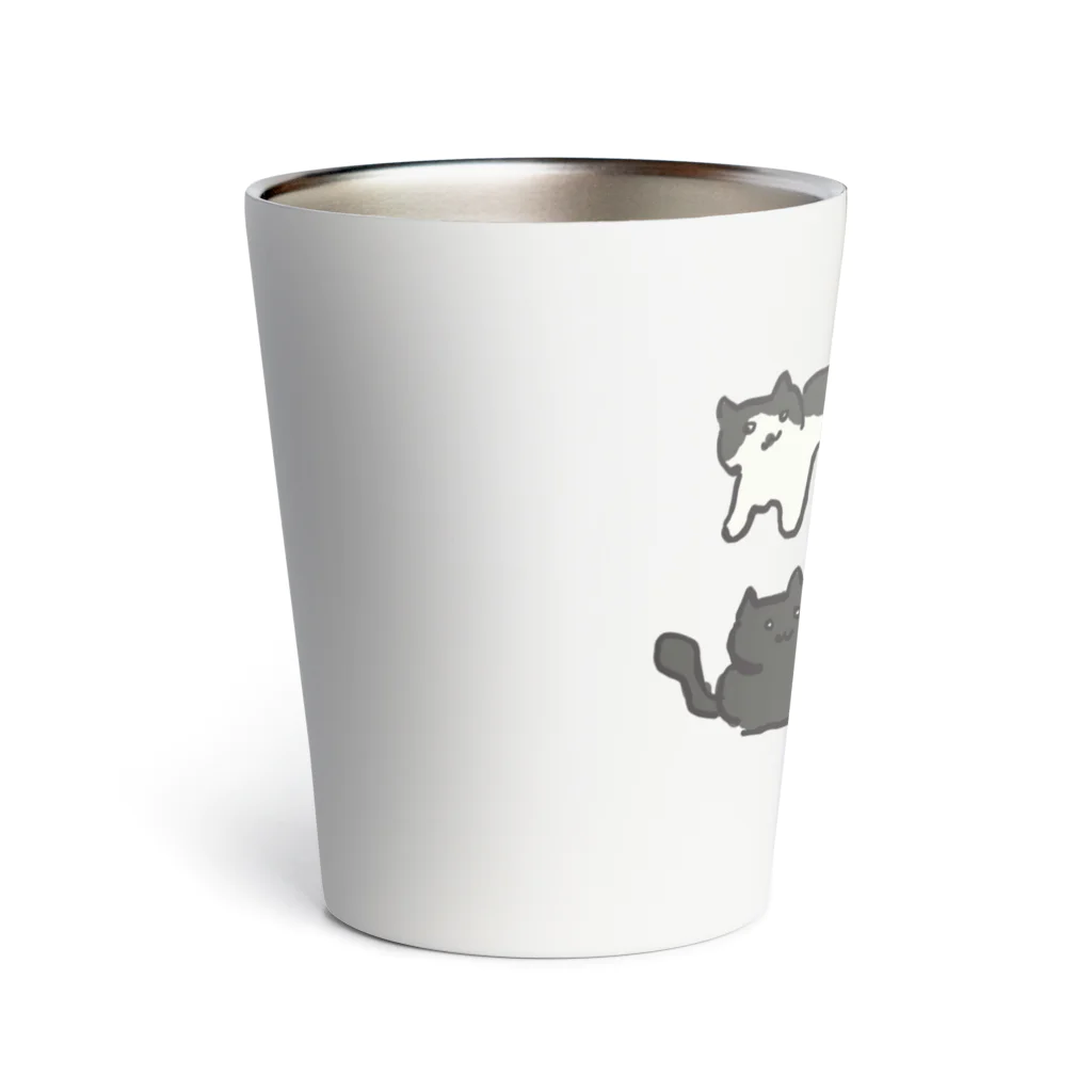 保護ねこカフェ もりねこのごまちゃんシスター＆ブラザーズ Thermo Tumbler