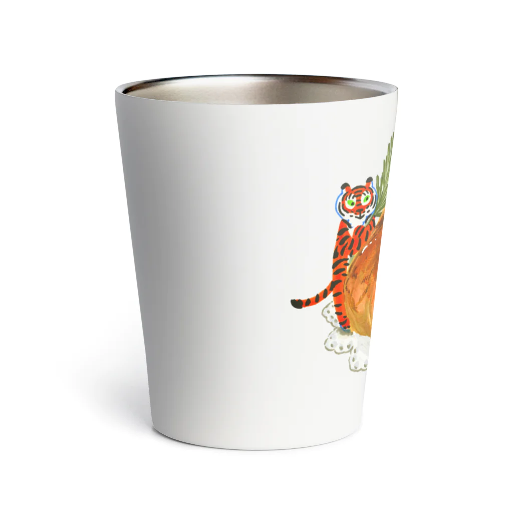 segasworksのローストチキンとトラちゃん Thermo Tumbler