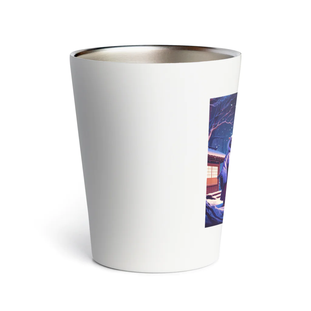 tamabestのなまはげ（？）とヒグマ Thermo Tumbler