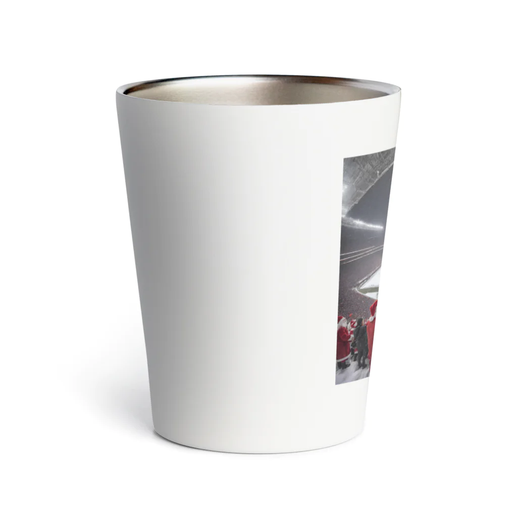 スタジアム太郎のメリークリスマス！真冬の大スタジアム！ Thermo Tumbler