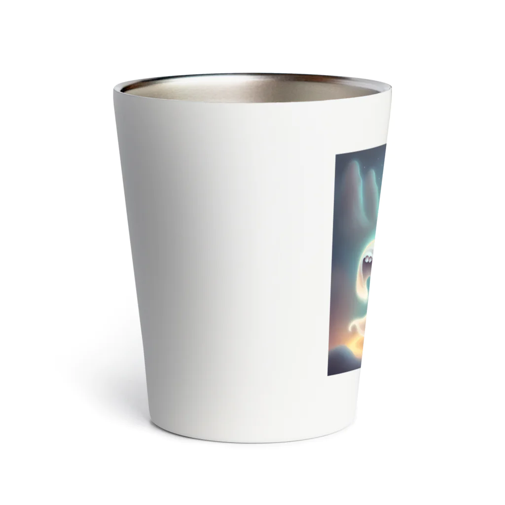 yusuke.shop1のかわいいおばけ Thermo Tumbler