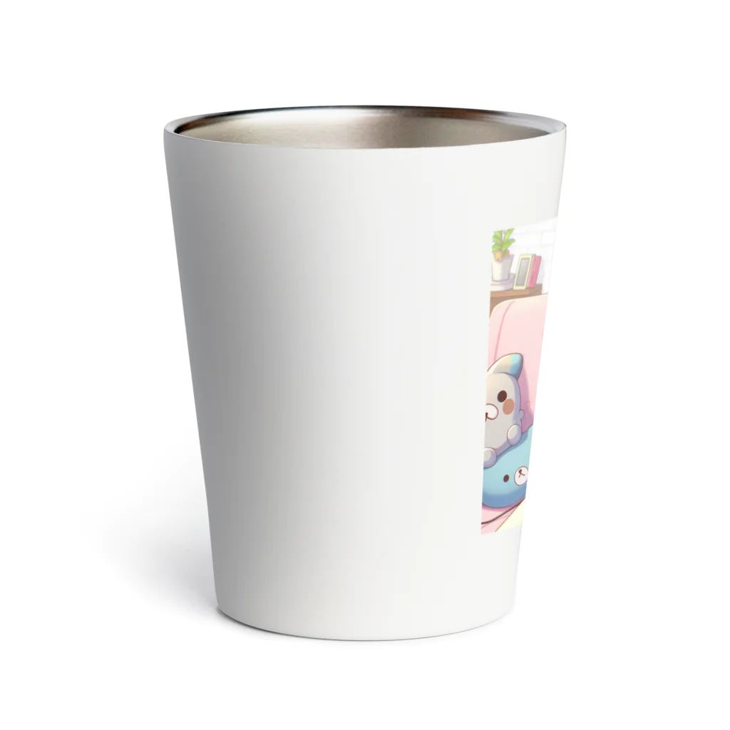 luckyTigerのゲーム女子 Thermo Tumbler