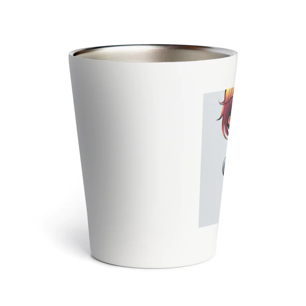 ほっこり絵音舎のオケ部入団希望の リンちゃん Thermo Tumbler