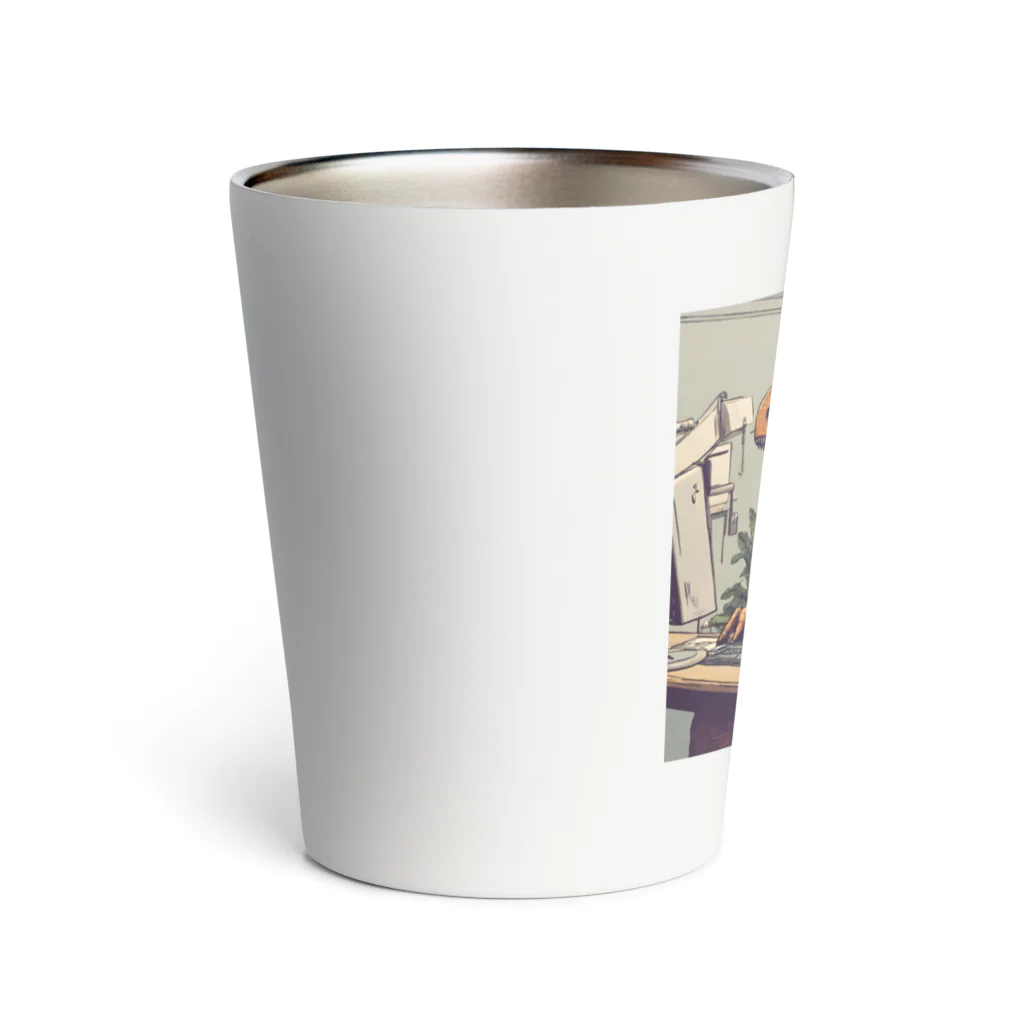 kenshopの働く恐竜 Thermo Tumbler