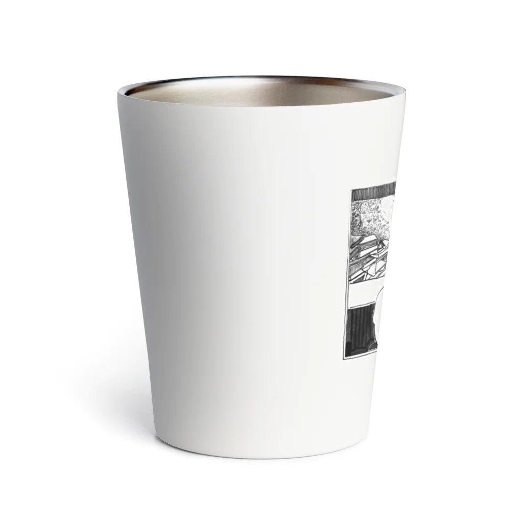 Iyama Keiの見えないカーテン Thermo Tumbler