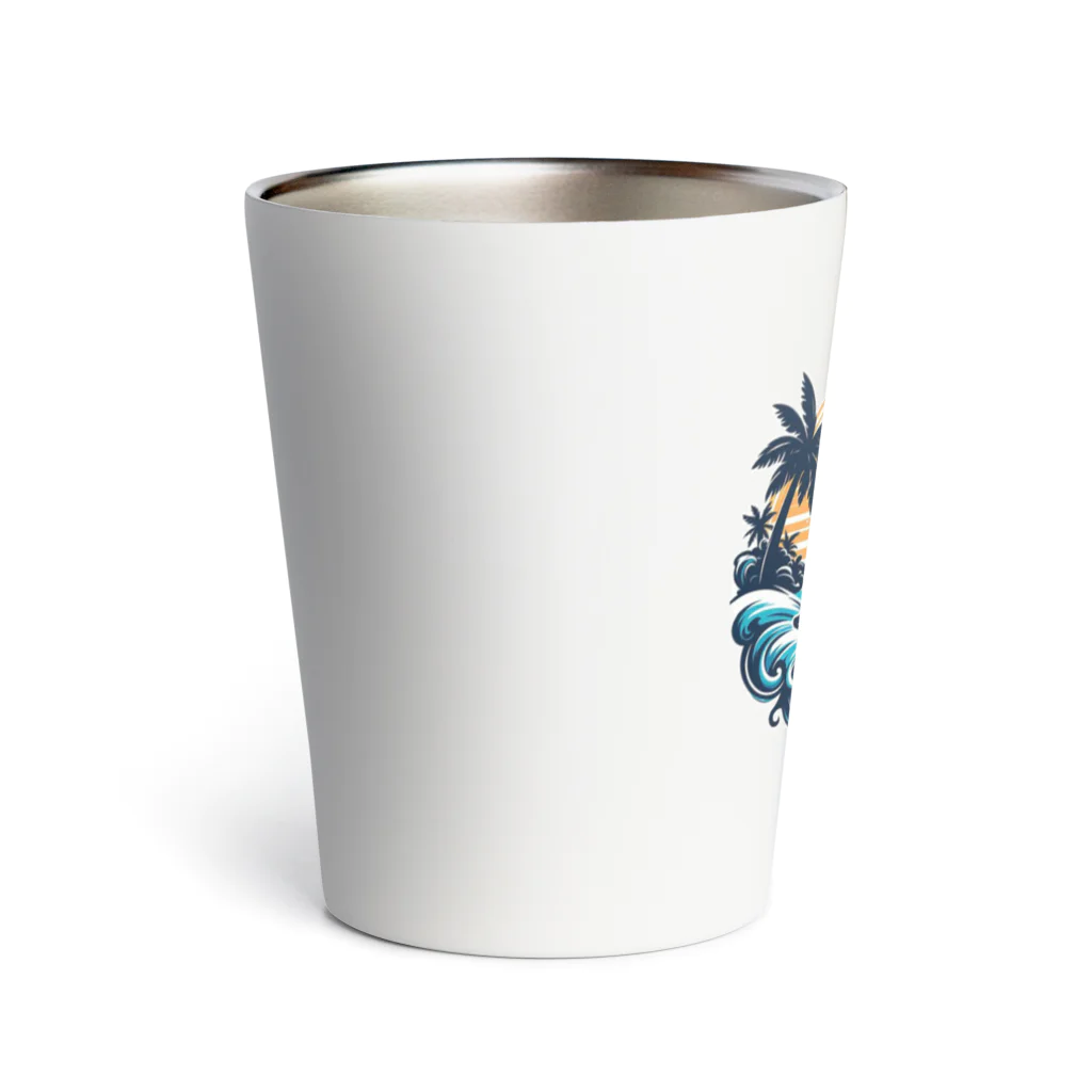 Lemon_teaの波乗りうさぎ Thermo Tumbler