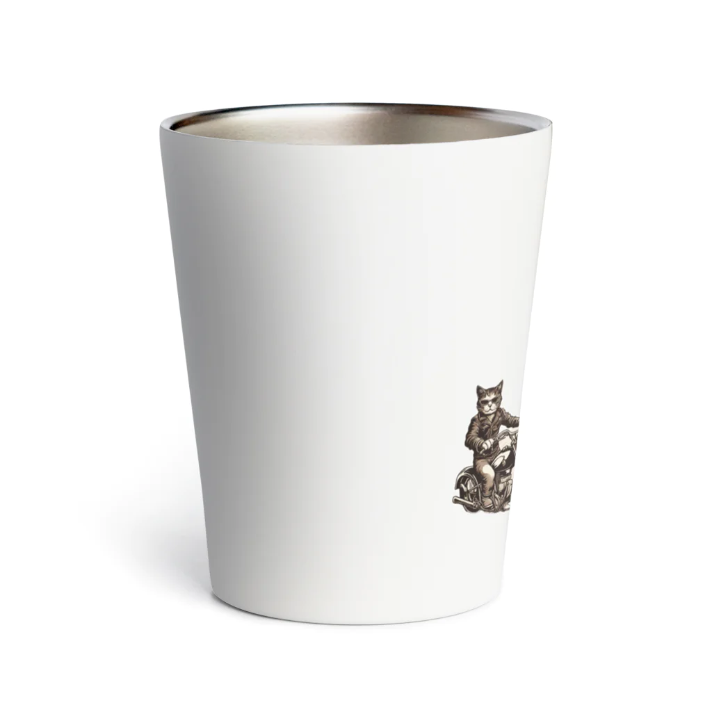 maonyaのアウトドア猫 Thermo Tumbler