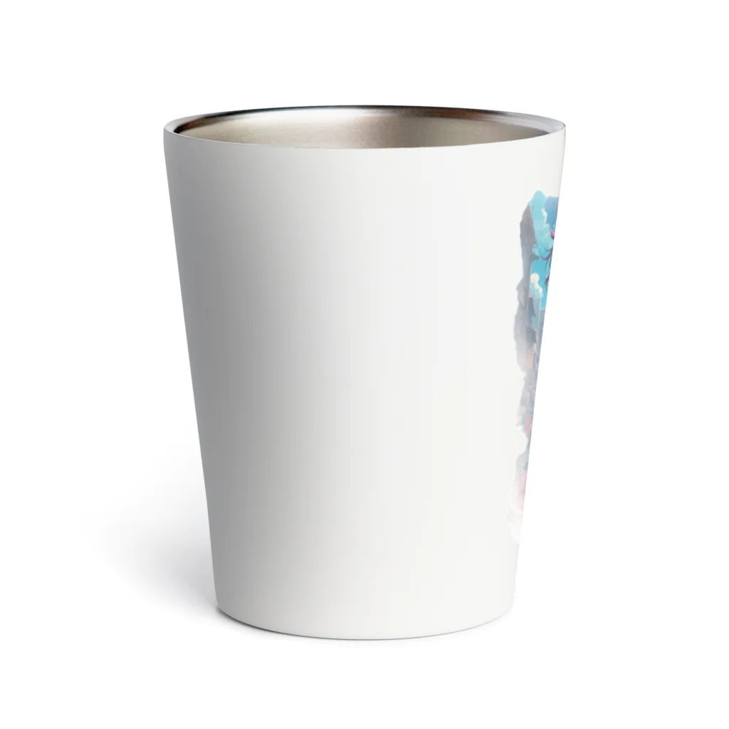 pixelvistaのコズミック・ブレイド D Thermo Tumbler