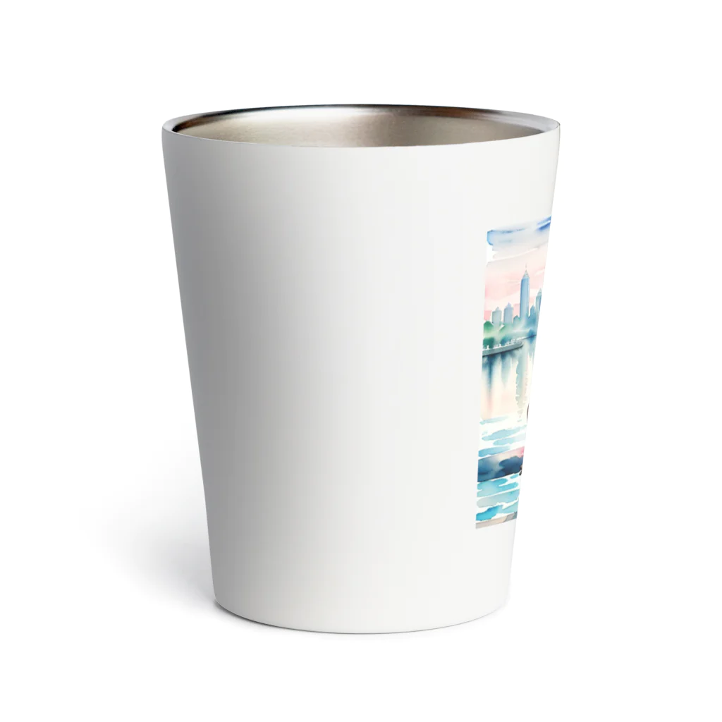 あかいはちのラブロマンスのカップル Thermo Tumbler