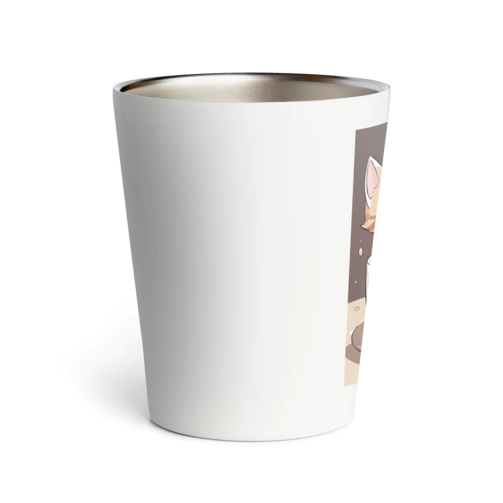 カプチーノ猫🐱ののほほんカプチーノ猫🐱 Thermo Tumbler