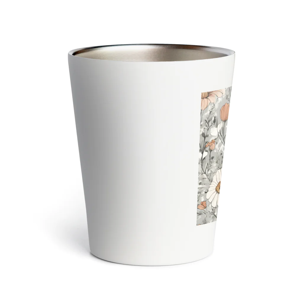 ＊Leafus_リーフアス＊のflower garden Thermo Tumbler