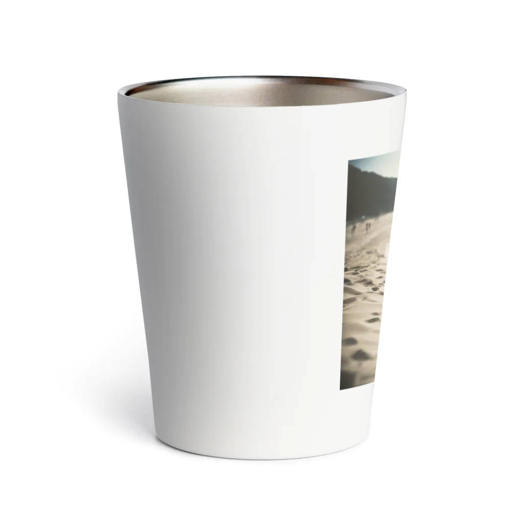 テフラんずのサマービーチ Thermo Tumbler