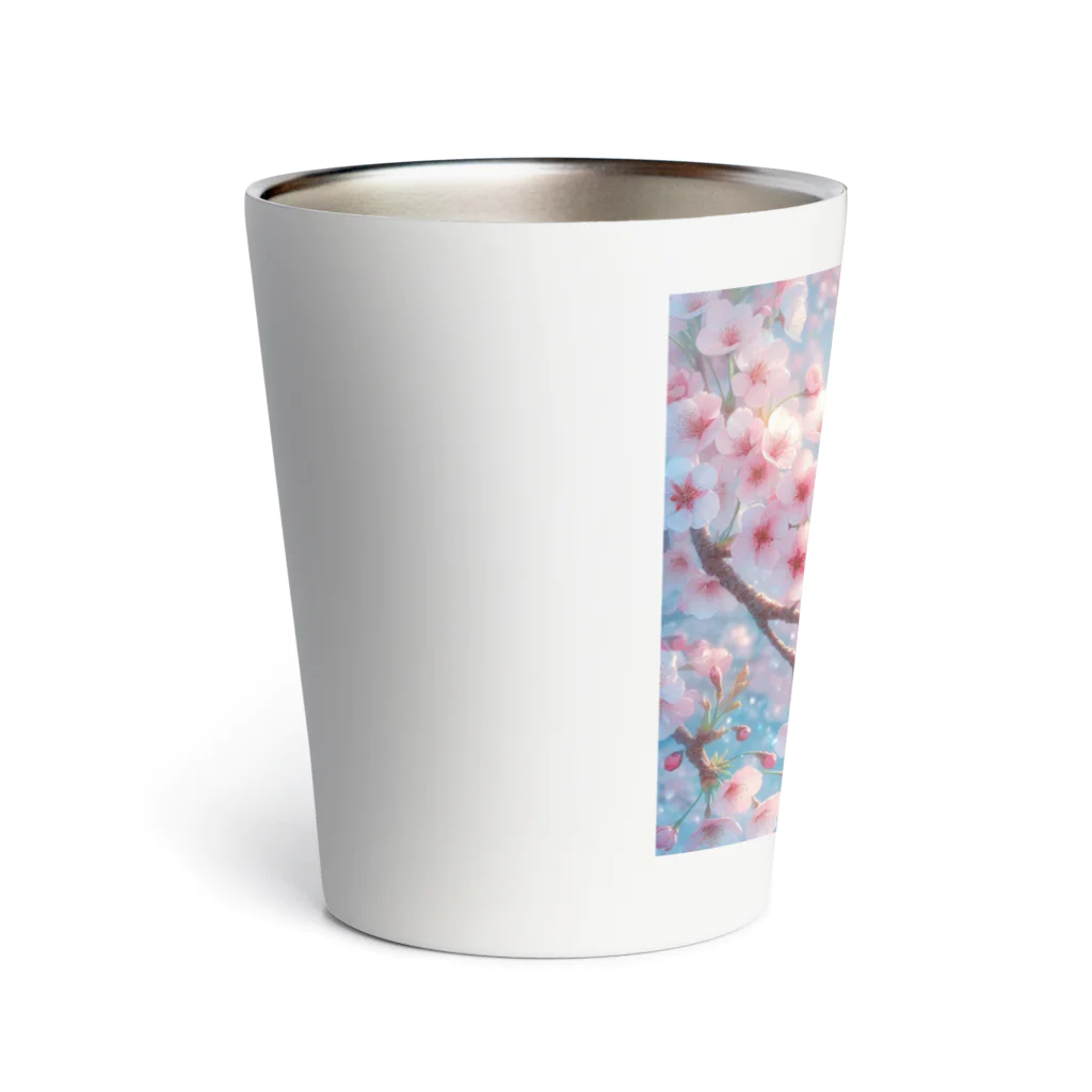 終わらない夢🌈の美しい桜🌸✨ Thermo Tumbler