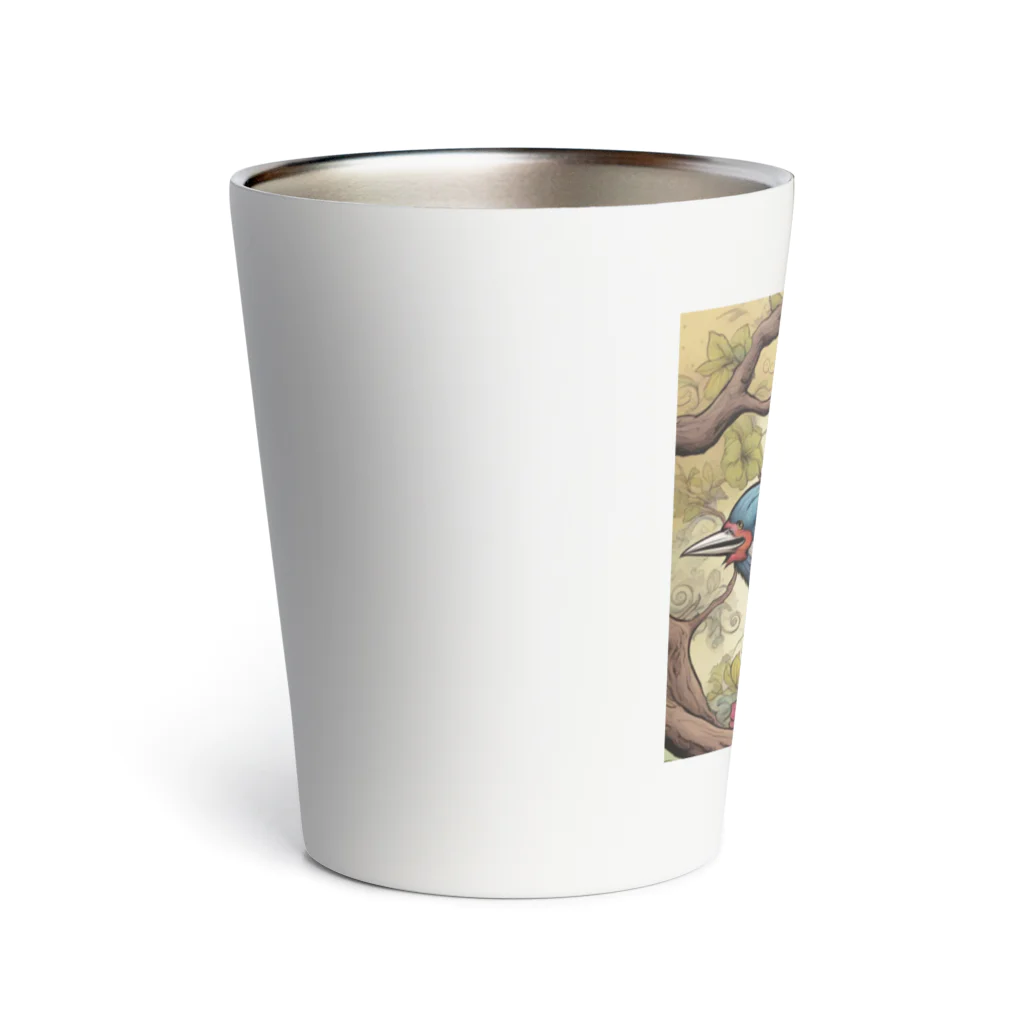 yuru☆yuruのグルグルなカッコウ Thermo Tumbler