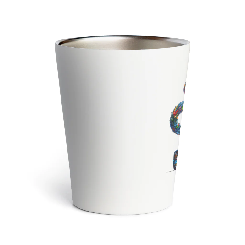 macchonのガラス猫02 Thermo Tumbler