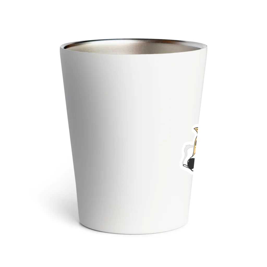 mar_rakugakiのま〜るコーギー Thermo Tumbler