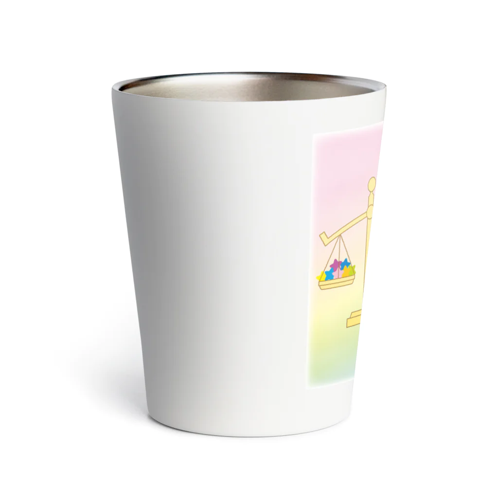 MAMIのくろちゃあ坊 天秤02 Thermo Tumbler