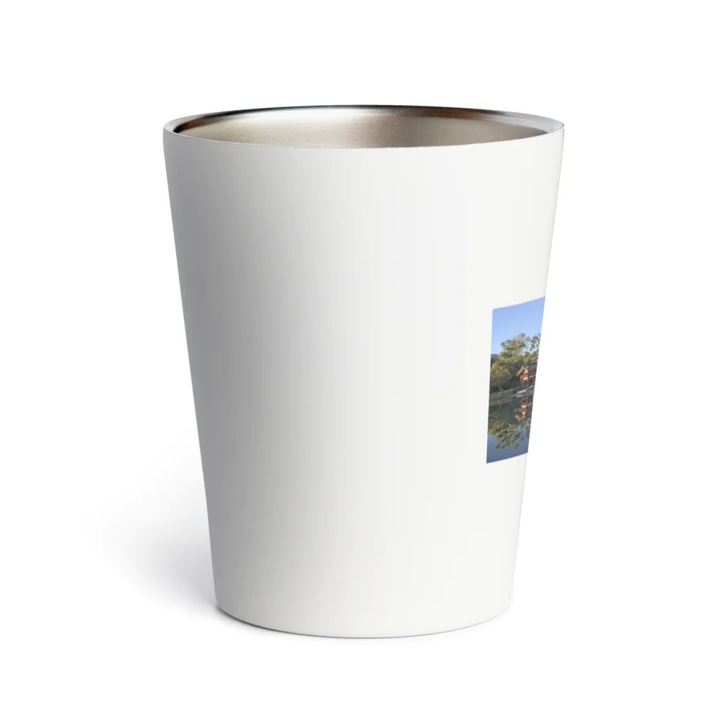 kenty0の平等院鳳凰堂君 Thermo Tumbler