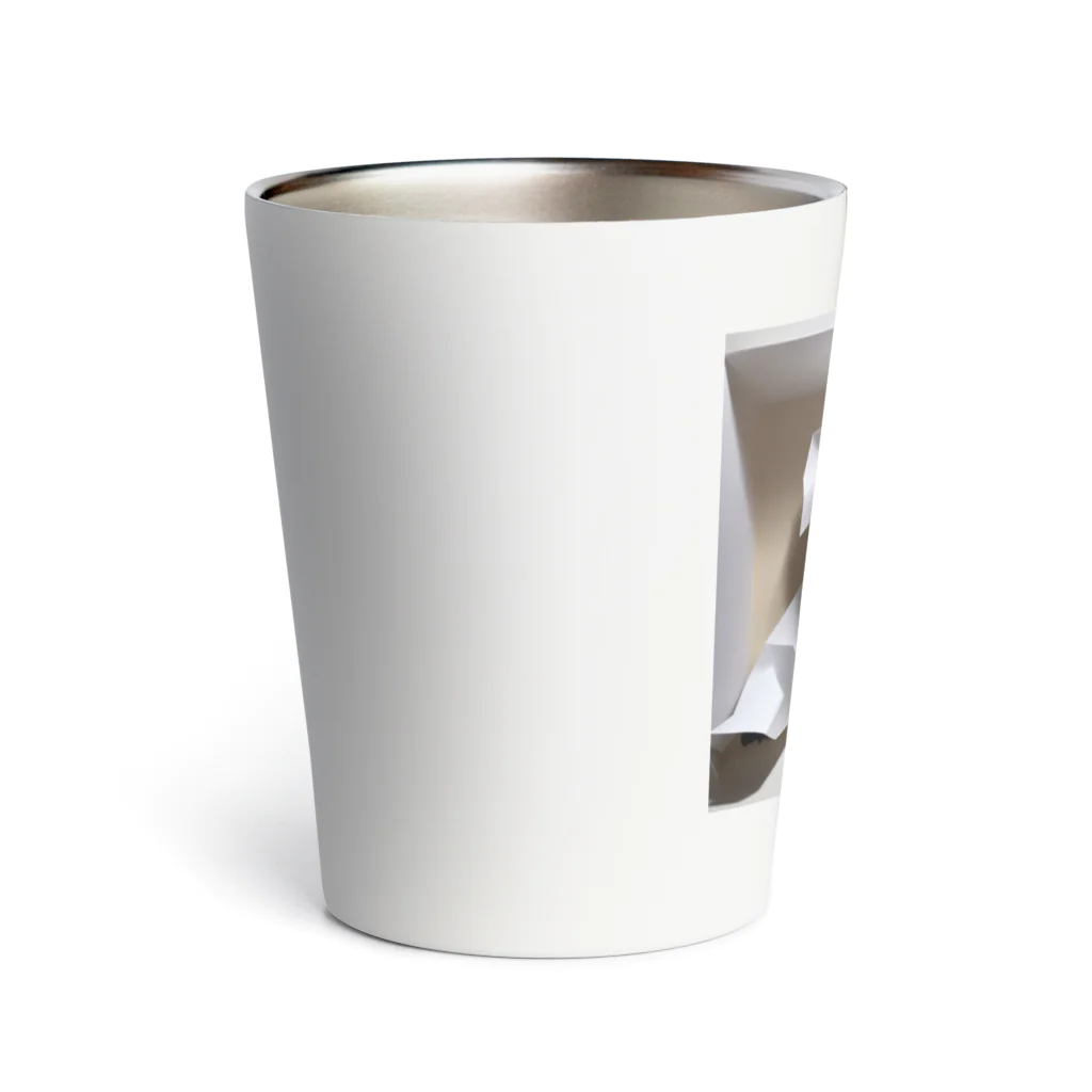 barisukaの3Dブルドッグ Thermo Tumbler