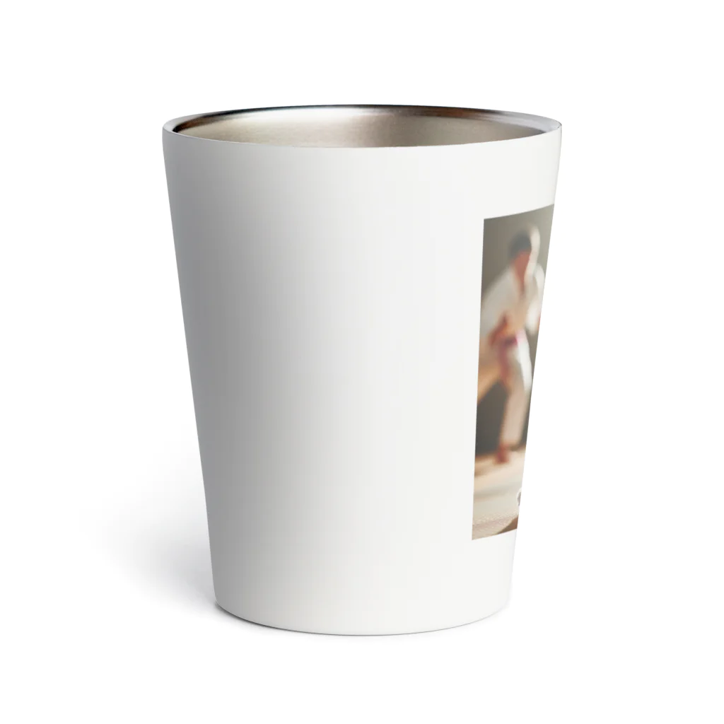 チワワンSHOPの空手着チワワくん Thermo Tumbler