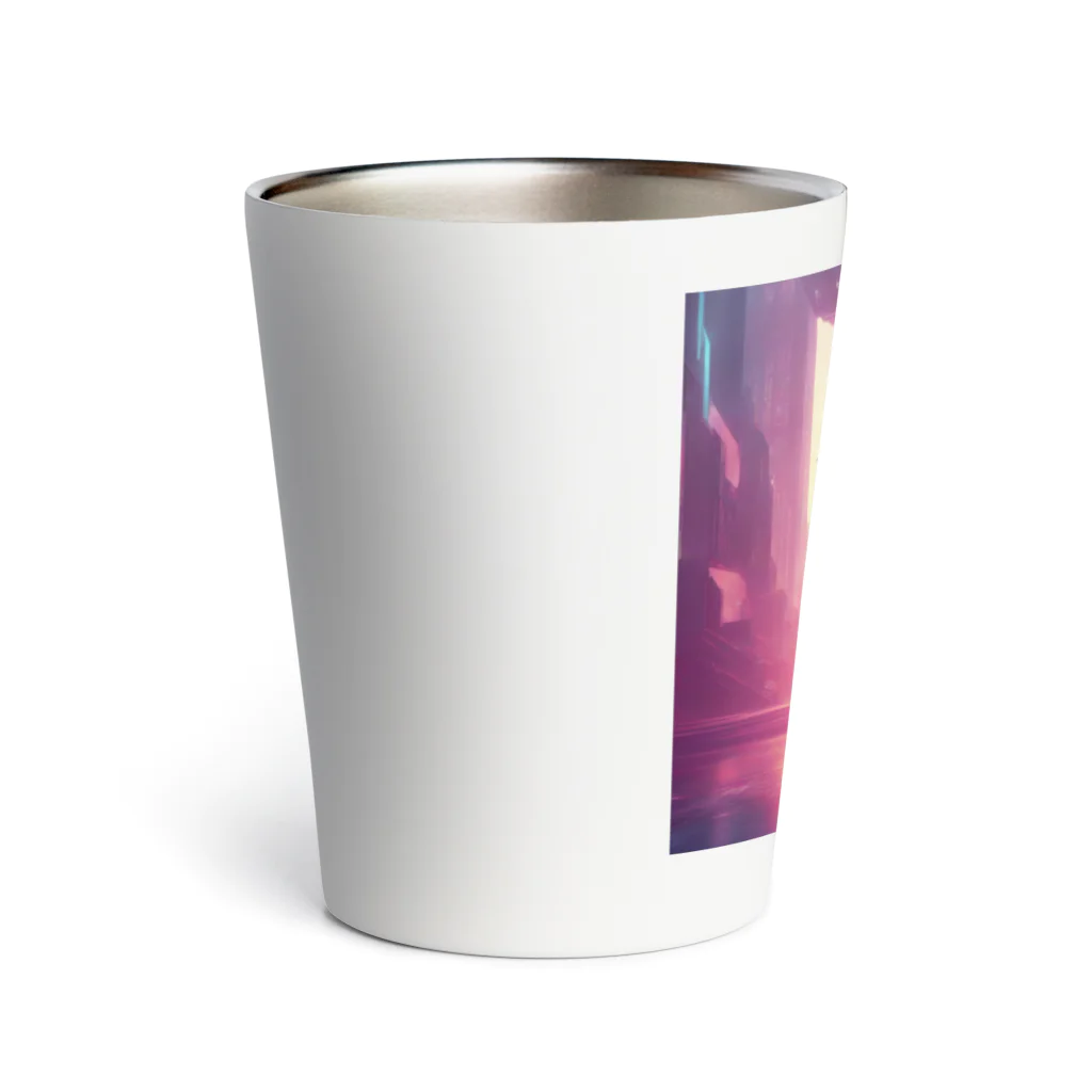 fancygraphicのサイボーグキャット Thermo Tumbler