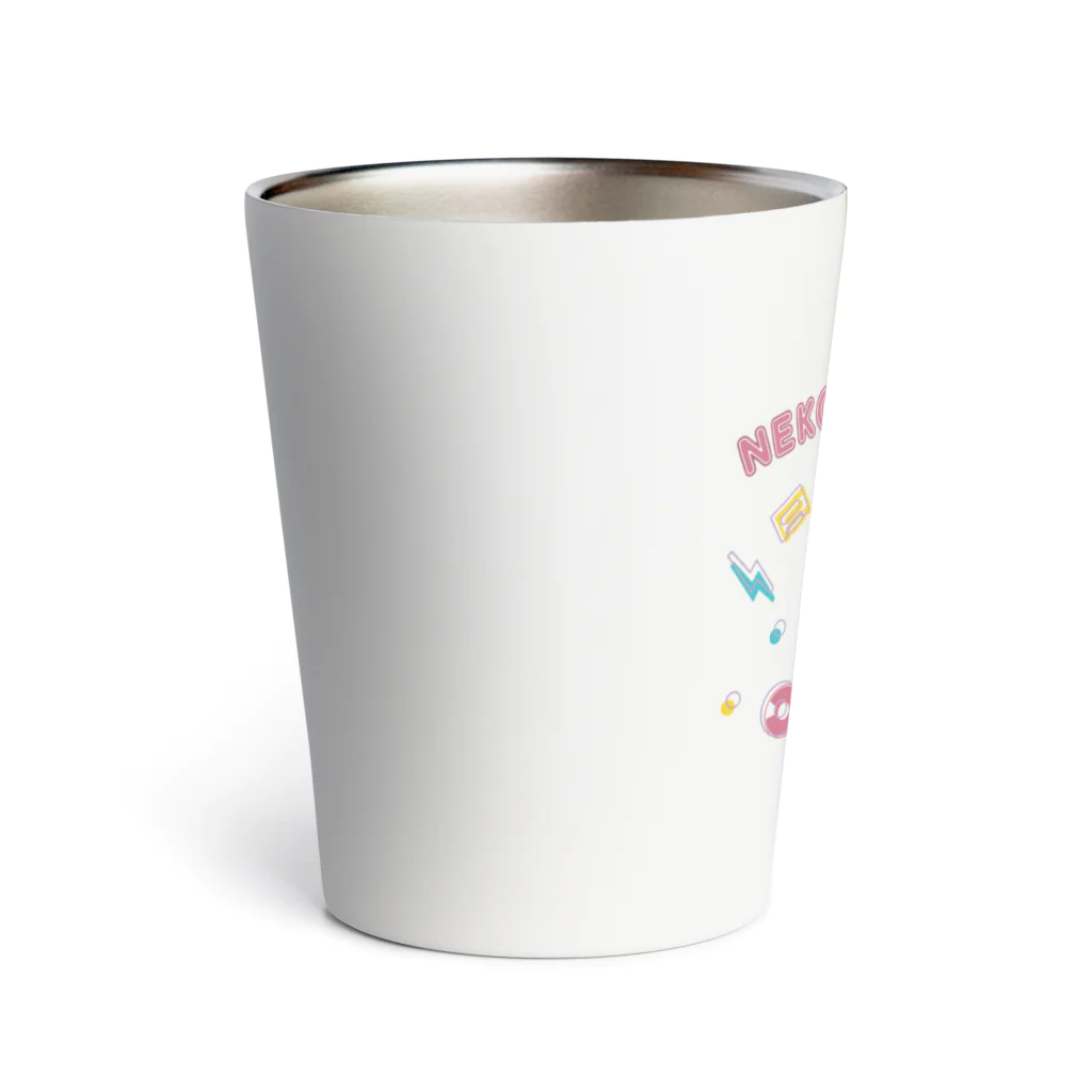 書肆猫に縁側のRETRO POP SHOSHI NEKO NI ENGAWA SINCE 2023 Thermo Tumbler