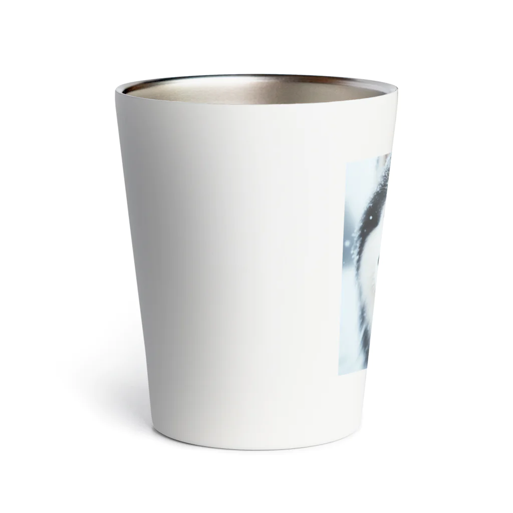 M_Takashiの【ユニークな魅力が溢れるオッドアイハスキー！】 Thermo Tumbler