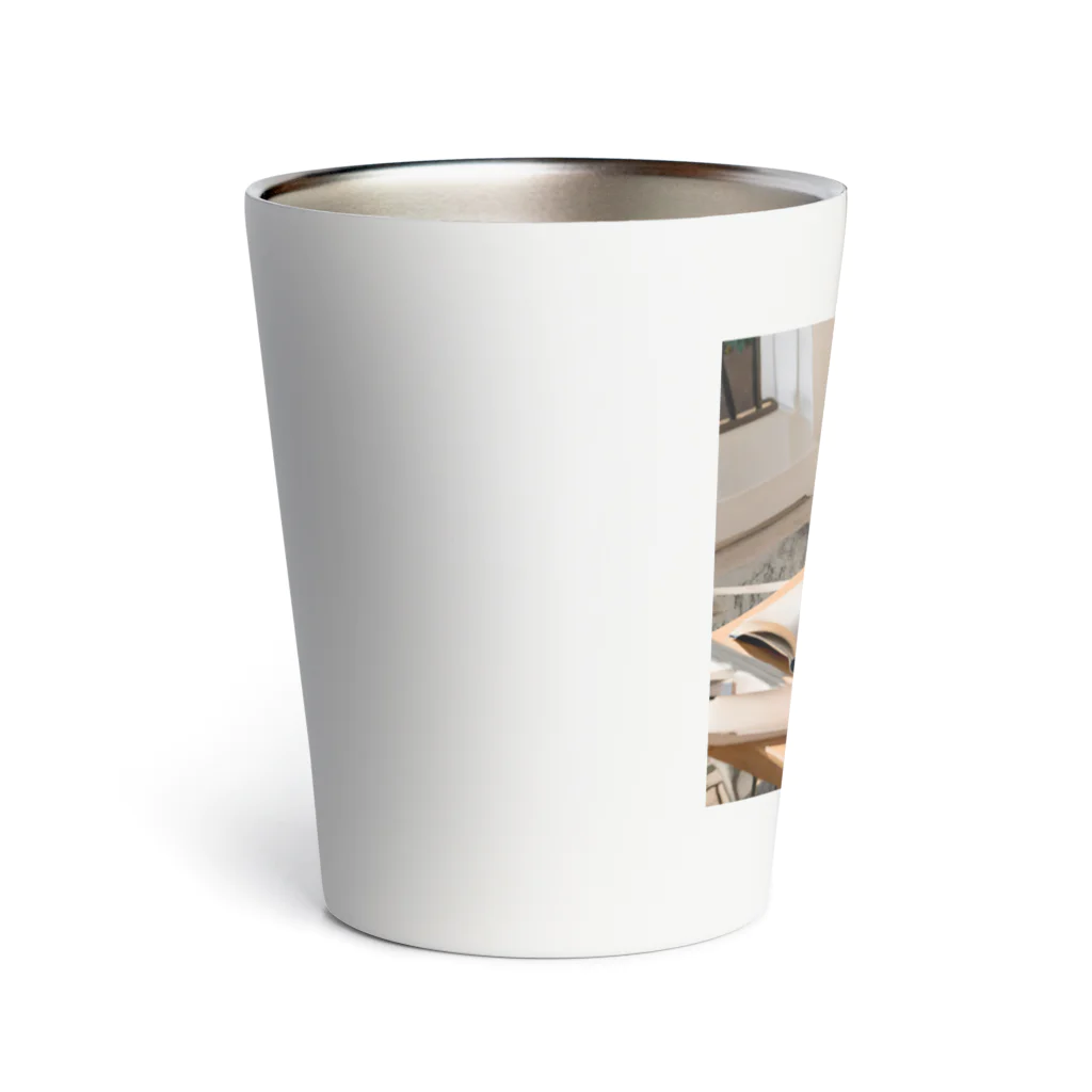 huwahuwa_nikonikoshopのインテリ犬 Thermo Tumbler