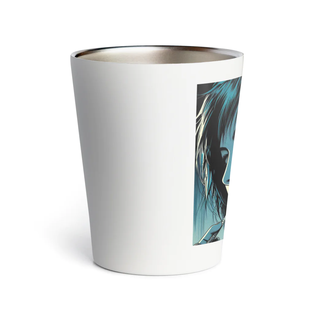 kangekiのサイバーパンクガールNo.34 Thermo Tumbler