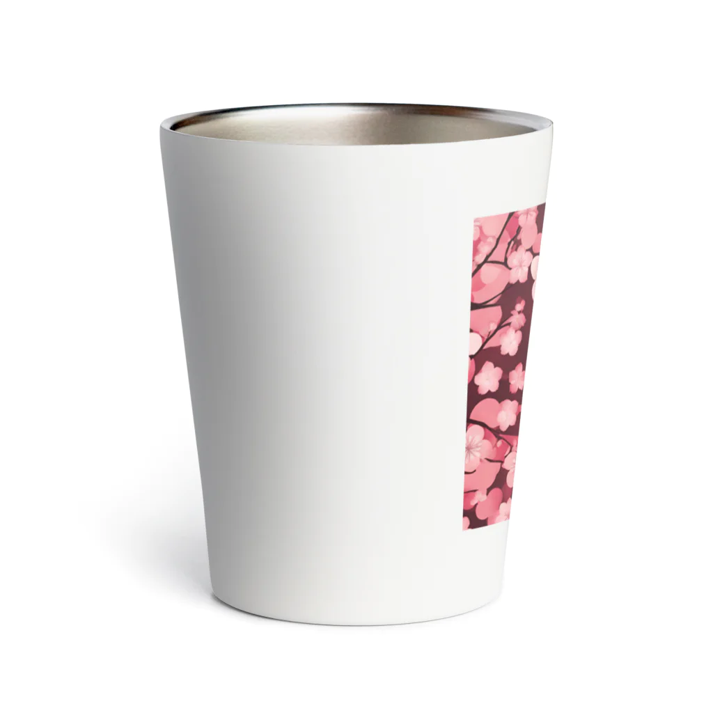 curtisの桜の花びら Thermo Tumbler