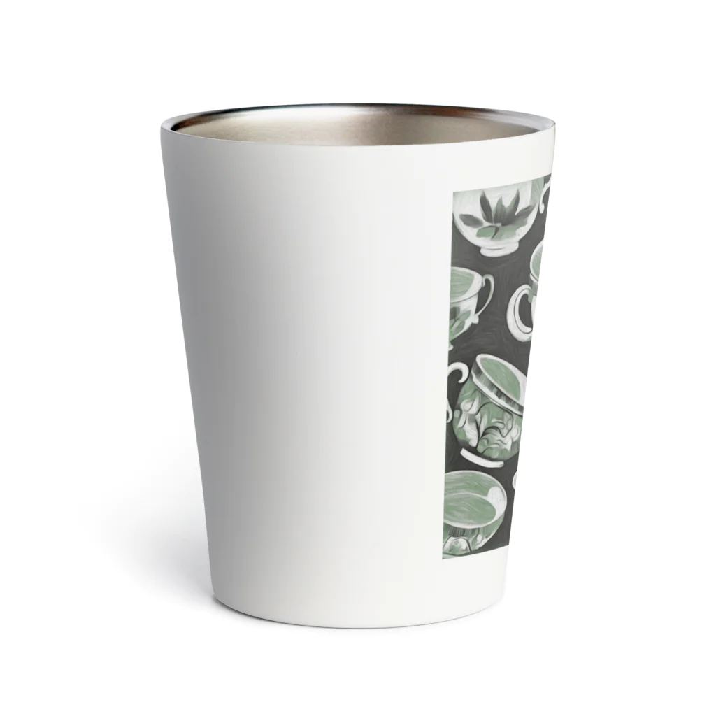 (っ◔◡◔)っ ♥ Le Petit Trésor ♥の花の詩カップ(The Flower Poetry Cup) Thermo Tumbler