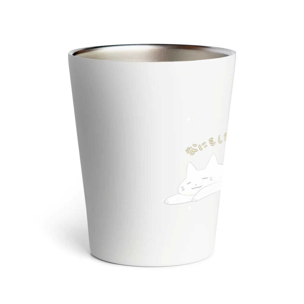 karurasworksのだるだるにゃんこ Thermo Tumbler