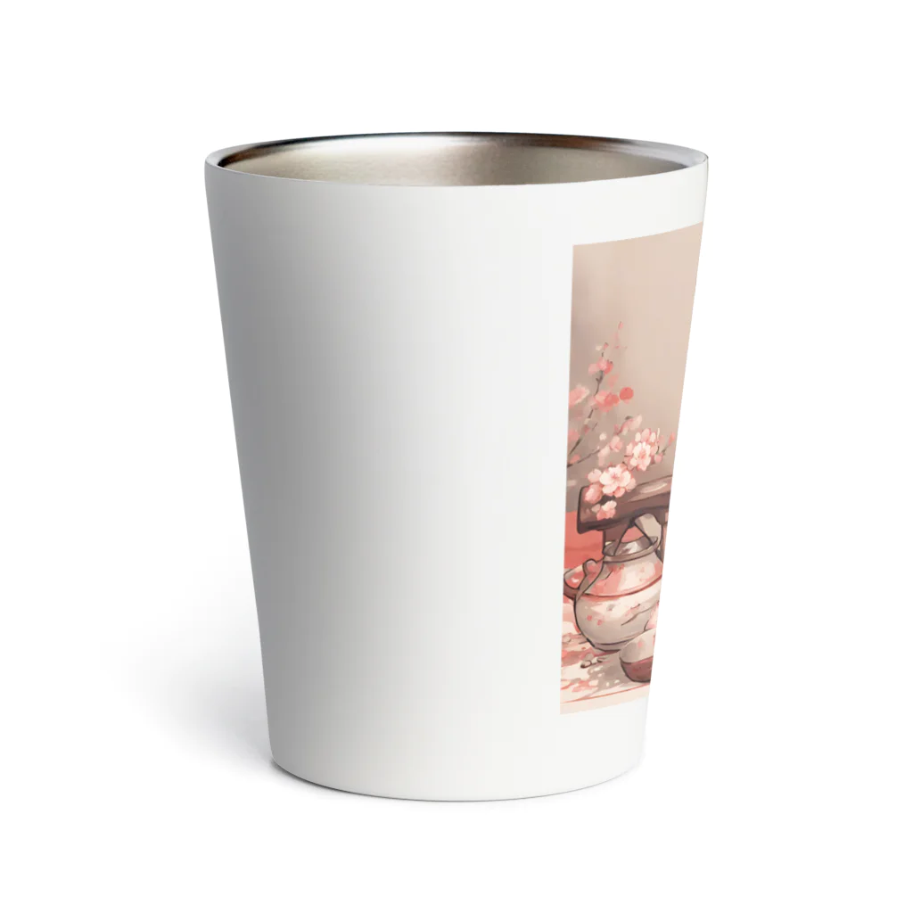 nekoグッズショップの茶道ねこカラー Thermo Tumbler