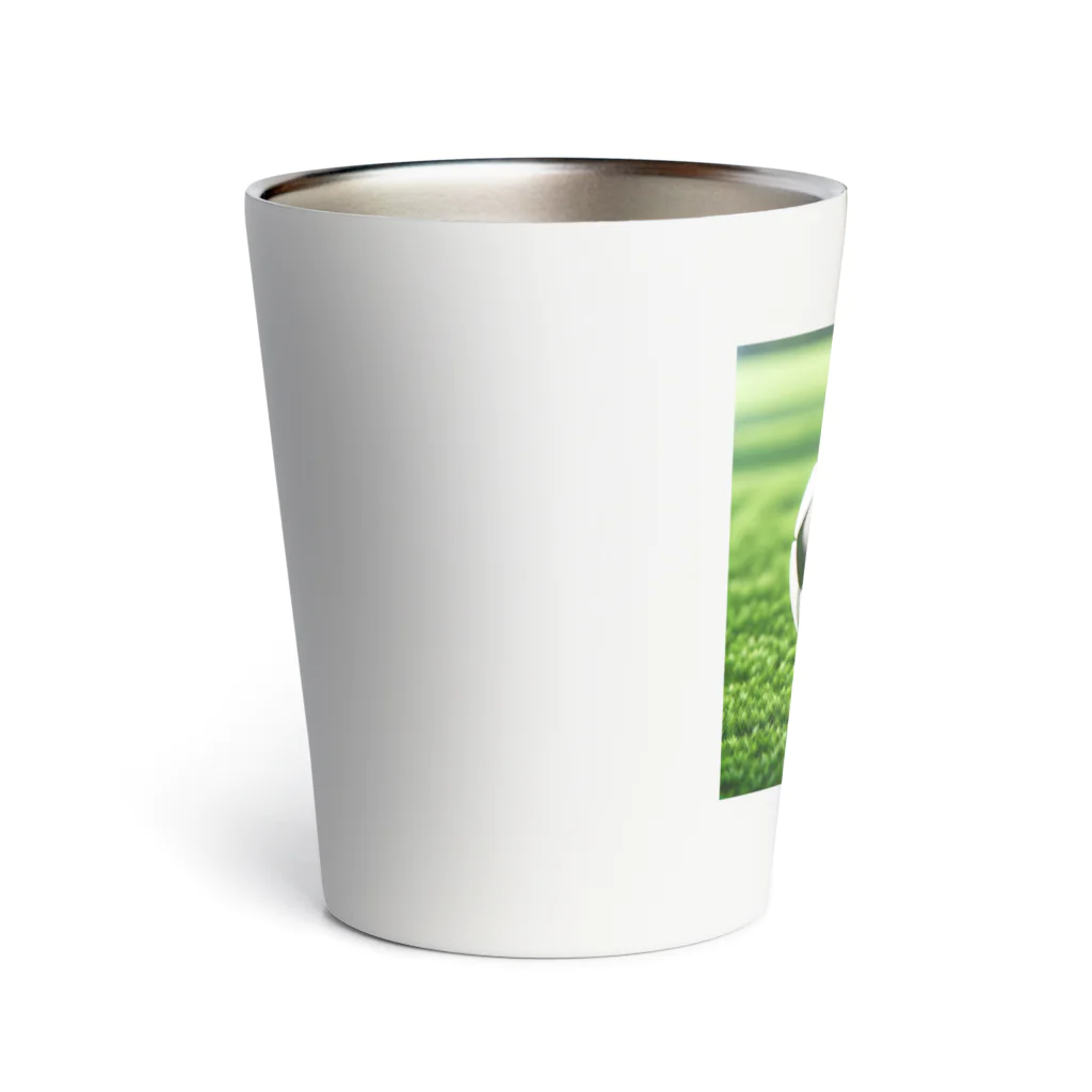 jmjmjmのサッカー好きな家族や友達にプレゼントしよう！ Thermo Tumbler