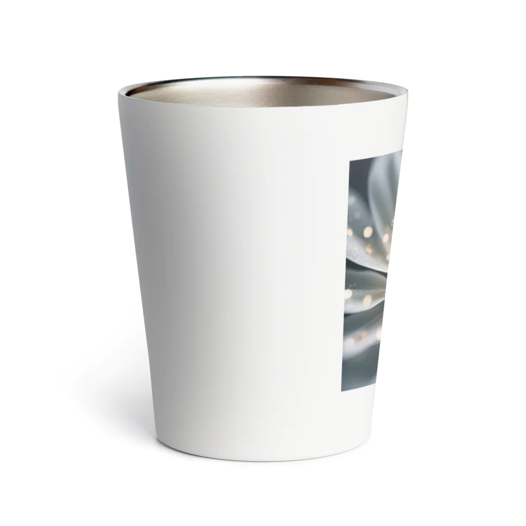 tyomesuke14の白い花 Thermo Tumbler