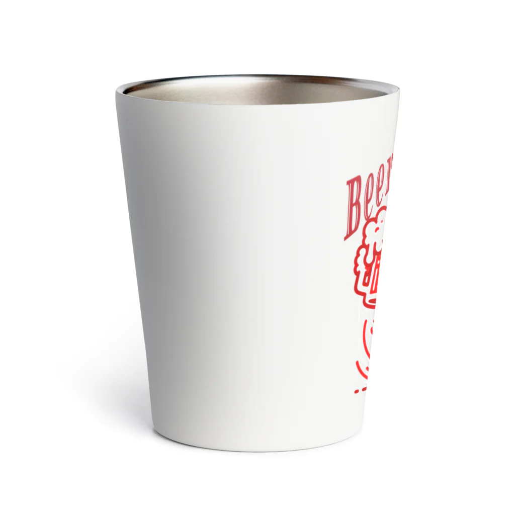 LOVE_BEERのビール大好き猫ちゃん（ビアネコ） Thermo Tumbler