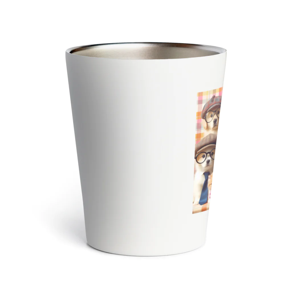 117hibikiのワンニャンファミリー🐾 Thermo Tumbler