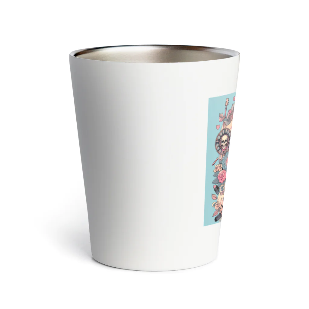 mokkongのパンク少女 Thermo Tumbler