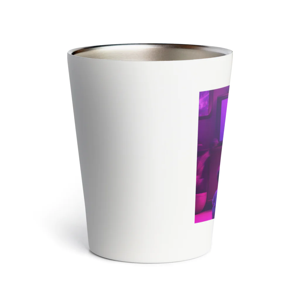 hello_hello_helloのサイケな赤ちゃん Thermo Tumbler