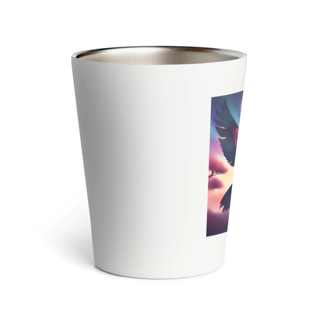 yatyohyakkeiのきびたき Thermo Tumbler