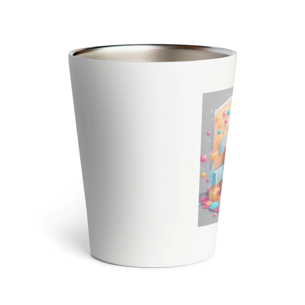 nuonuのおてんばトイプードル Thermo Tumbler