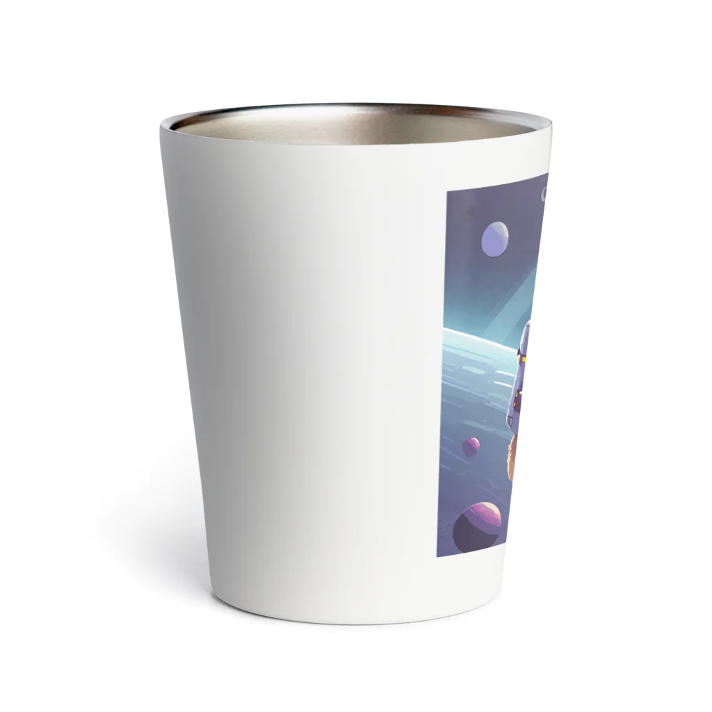 うさぎやの宇宙を旅するうさぎ4 Thermo Tumbler