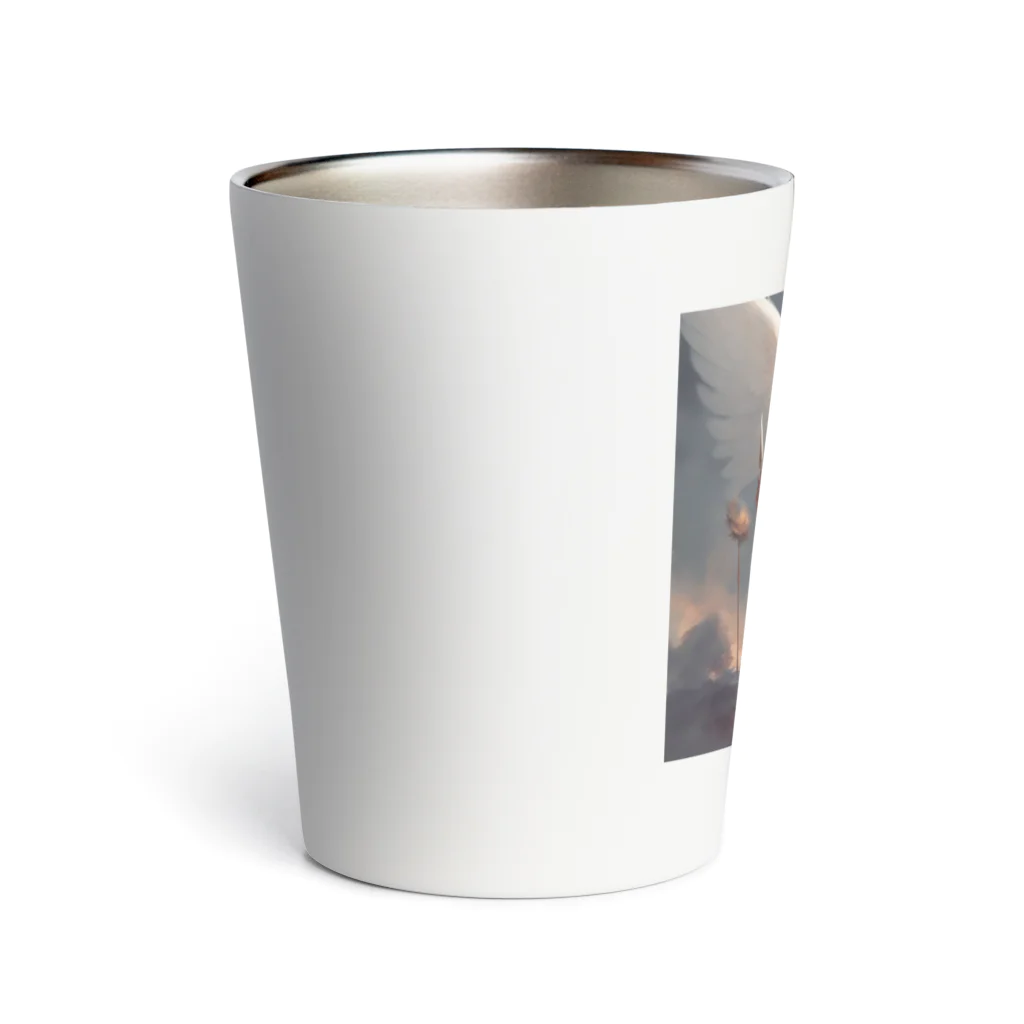 stonefishの絵を描く天使 Thermo Tumbler