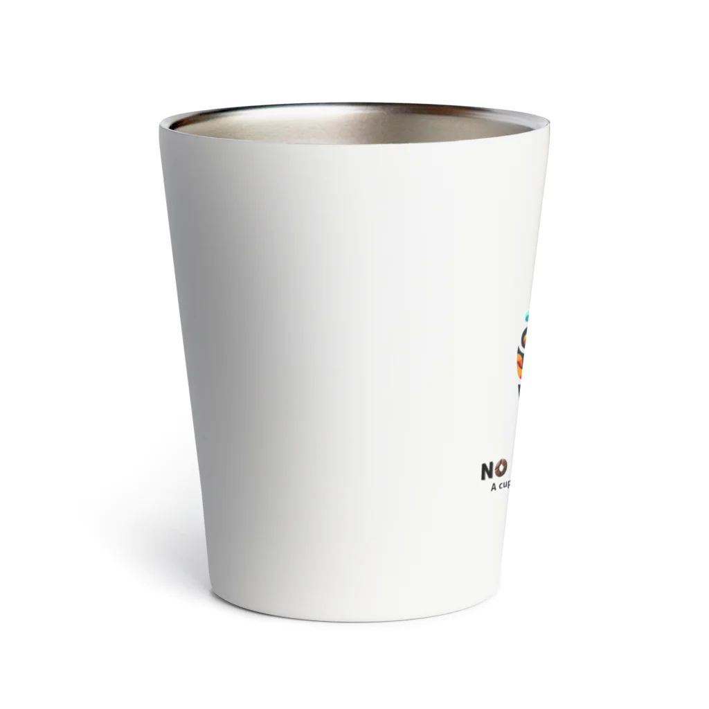 コーヒー MAKES ME WHAT ?!のNO COFFEE, NO LIFE (enthusiastic) Thermo Tumbler