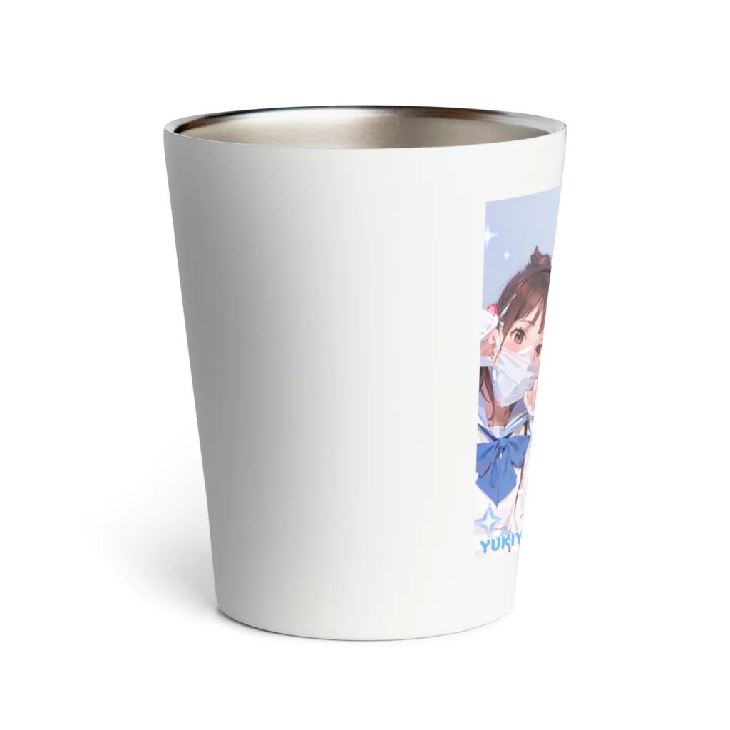 midori_kawaのYuki&JK セーラー服コラボ 夢をつかみ取れ❗️ Thermo Tumbler