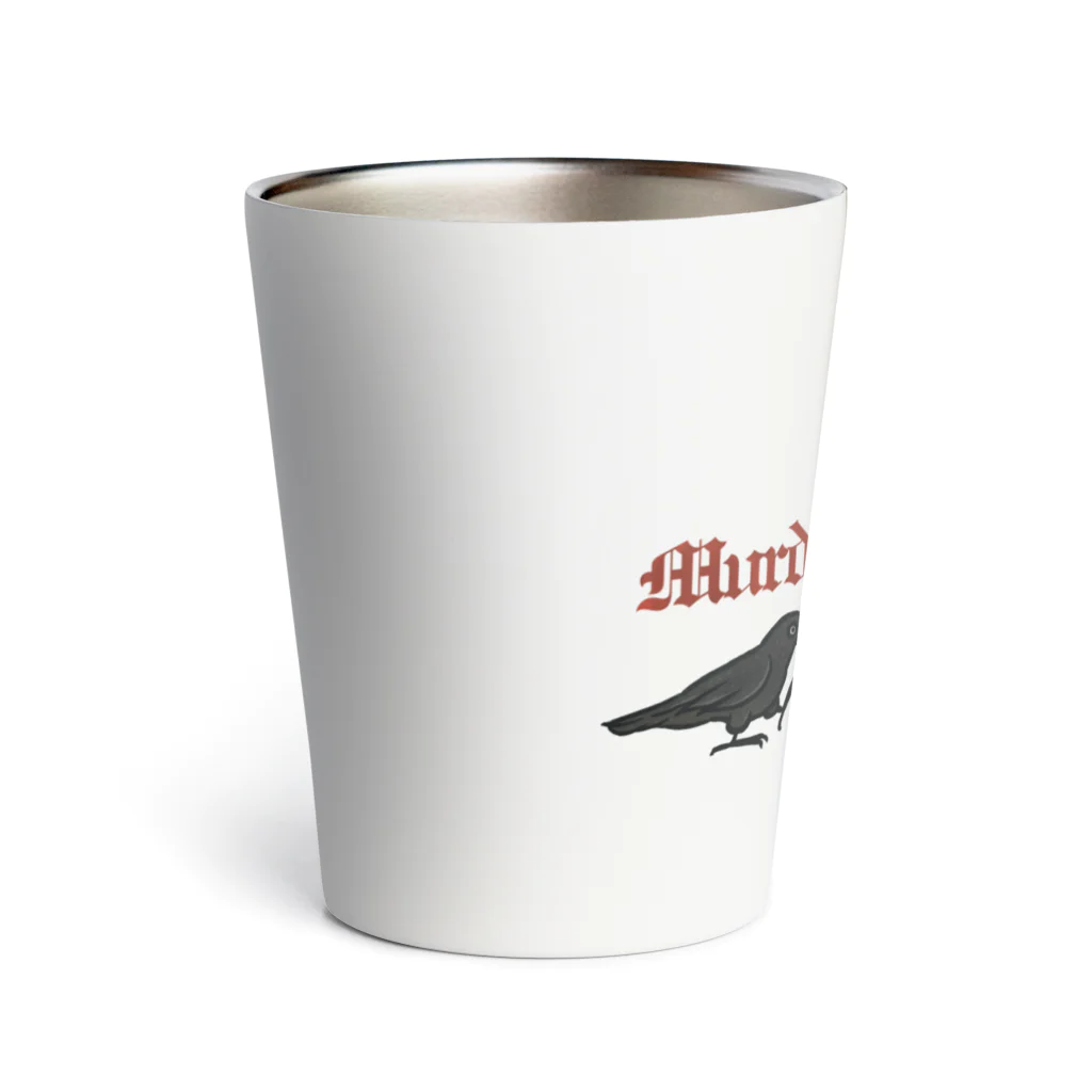 Yellow_SparrowのMurder of Crows Thermo Tumbler