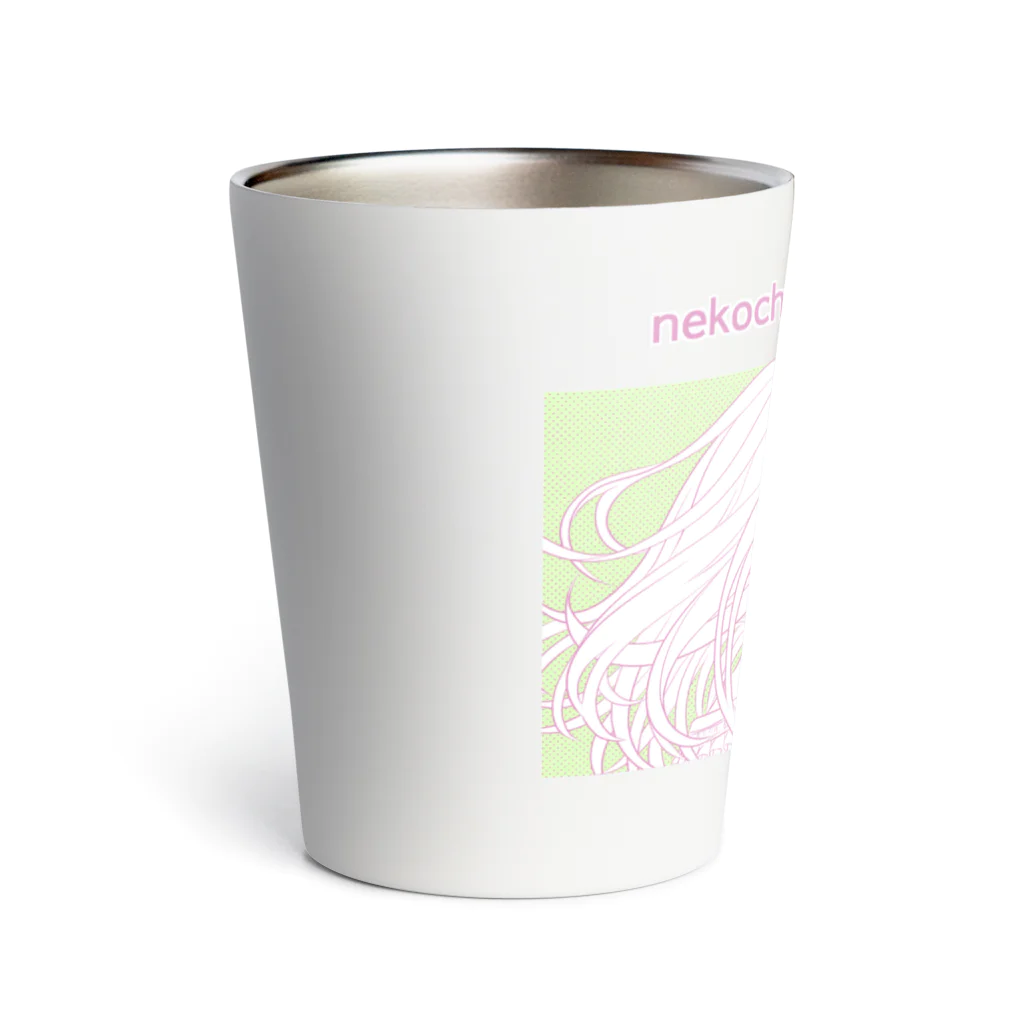 nya-mew（ニャーミュー）のネコチャン×ネコチャン Thermo Tumbler